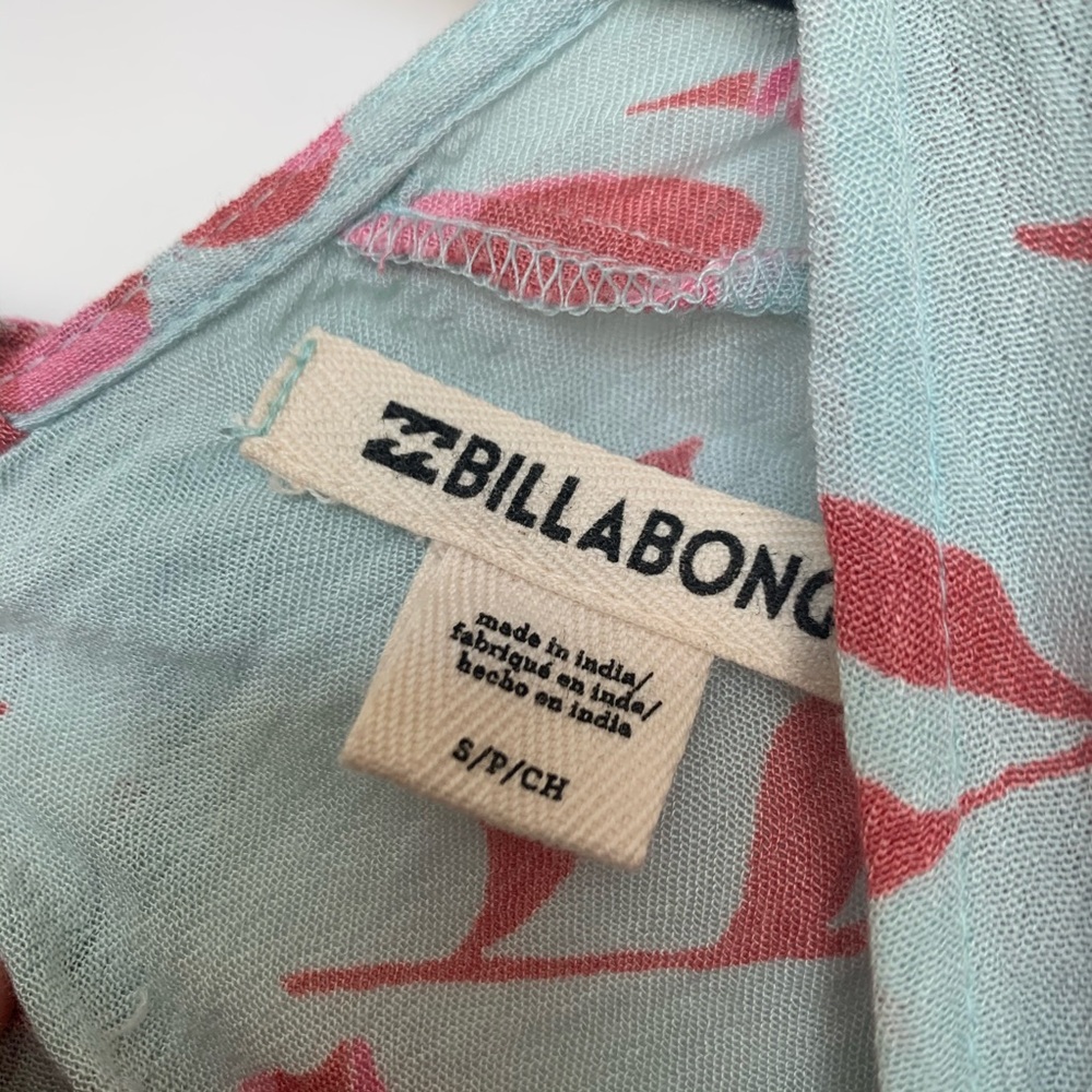 Billabong Floral Ruffled Up Romper - Picture 5 of 6